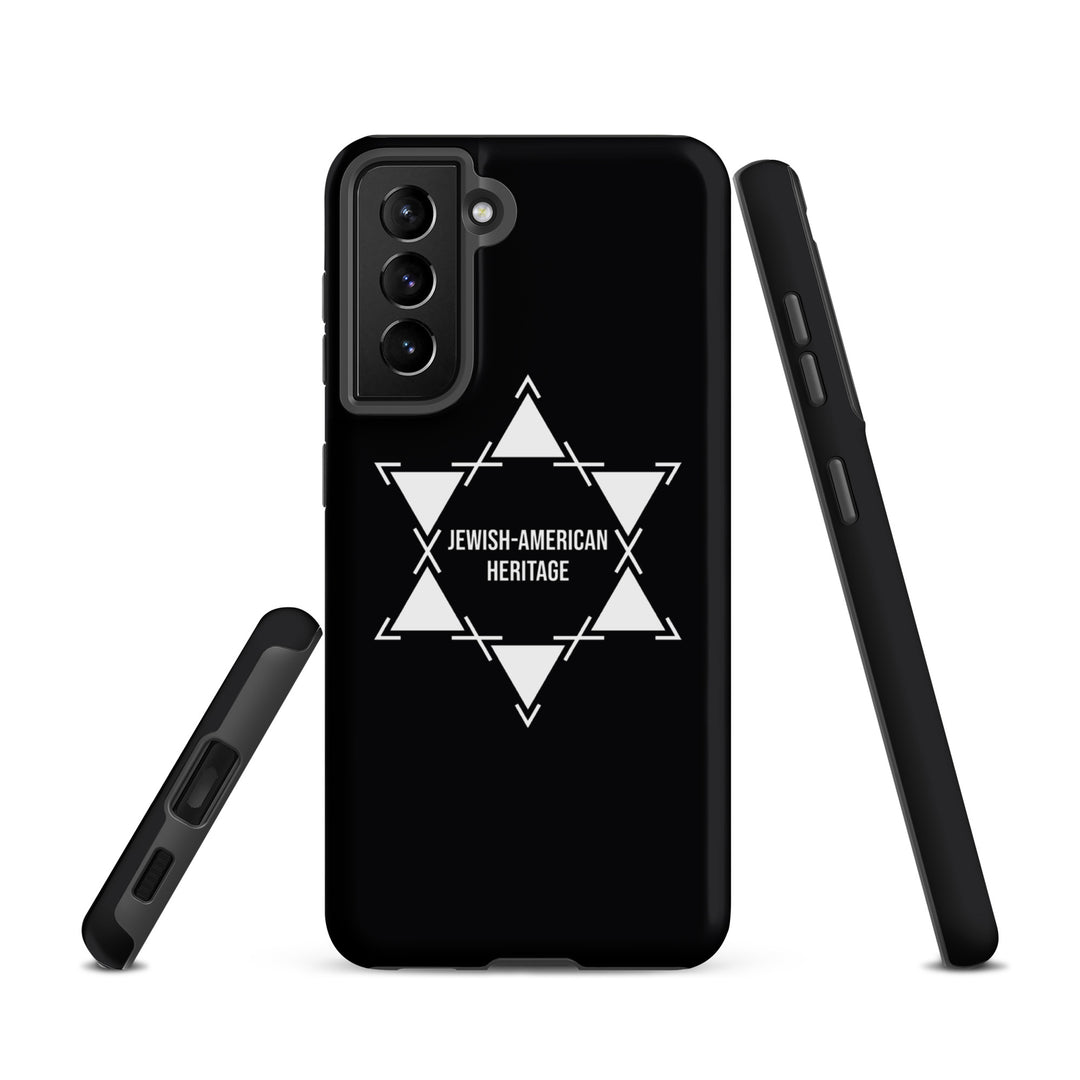 Jewish American Heritage Jewish pride tough case for samsung® in Matte - front view