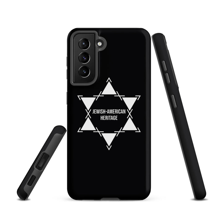 Jewish American Heritage Jewish pride tough case for samsung® in Matte - front view