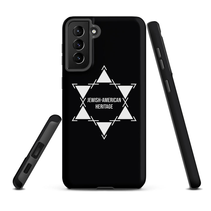 Jewish American Heritage Jewish pride tough case for samsung® in Matte - detail view