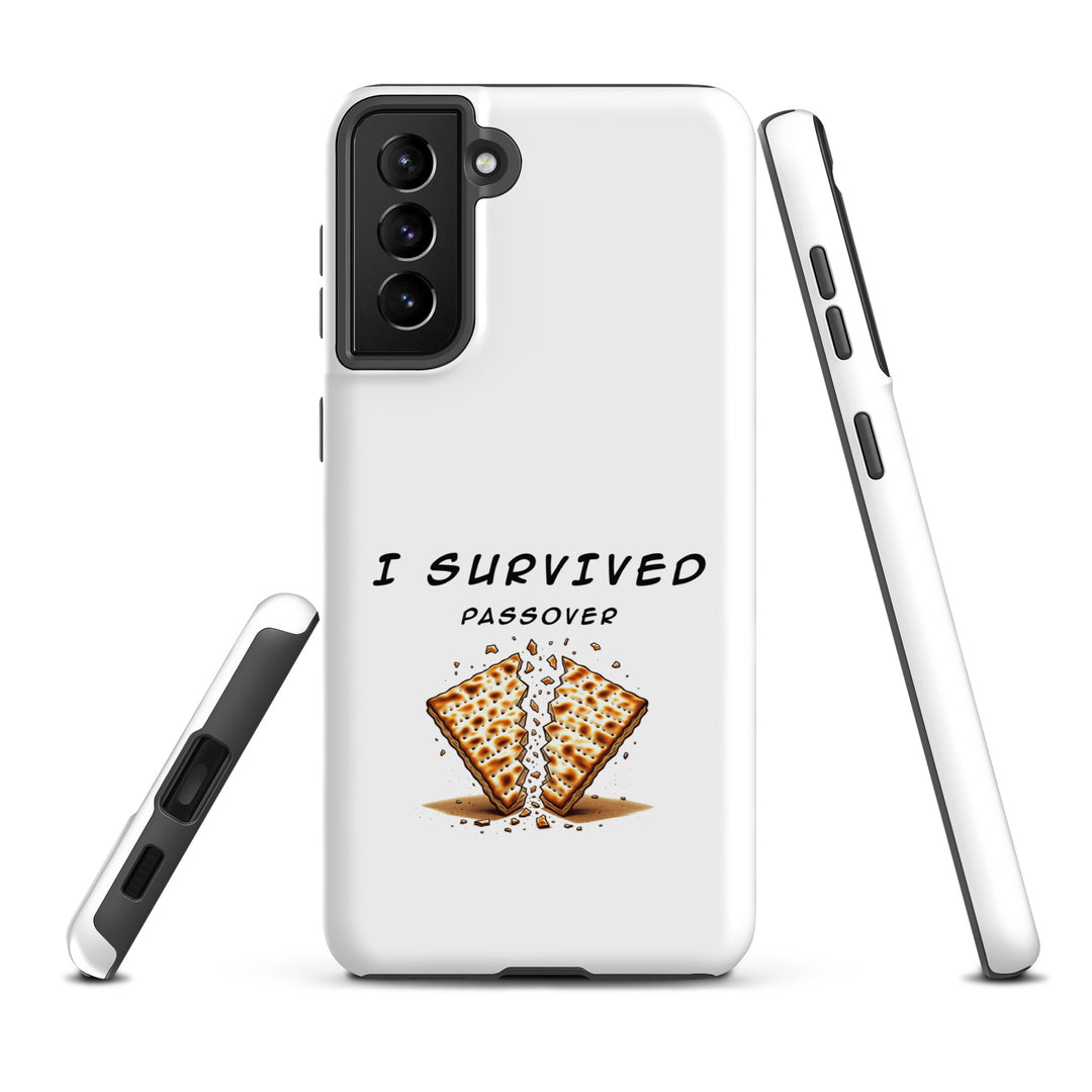 Passover Jewish pride tough phone case for Samsung Galaxy S21 Plus, matte finish - front view