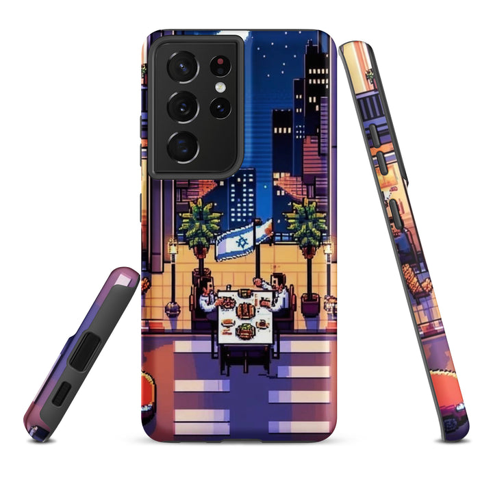 Tough Case for Samsung® | TLV Nightlife 16 Bit