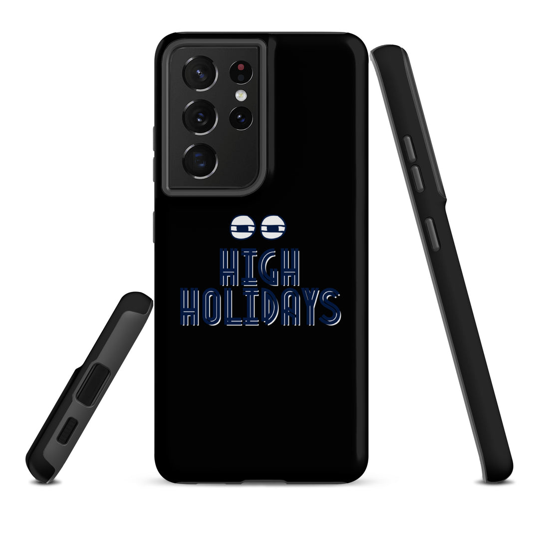 High Holidays Jewish pride tough phone case for Samsung Galaxy S21 Ultra, matte finish - front view