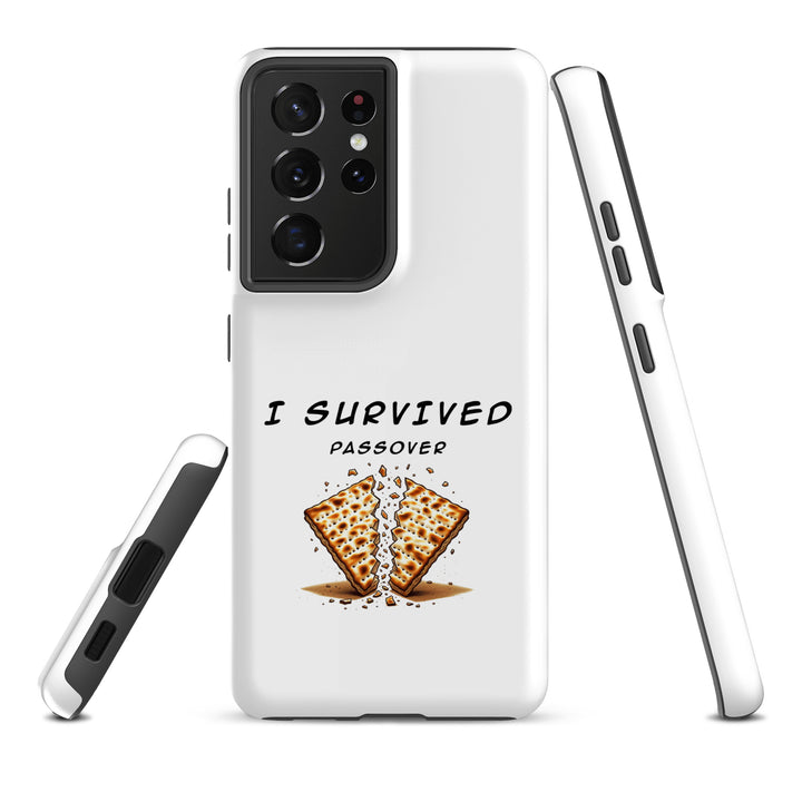 Passover Jewish pride tough phone case for Samsung Galaxy S21 Ultra, matte finish - front view
