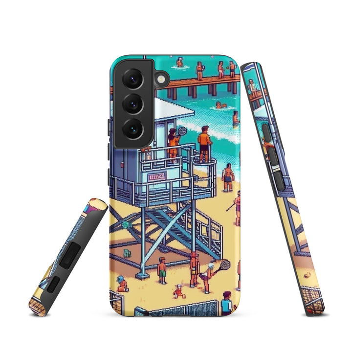 Tough Case for Samsung® | TLV Frishman Beach 16 Bit