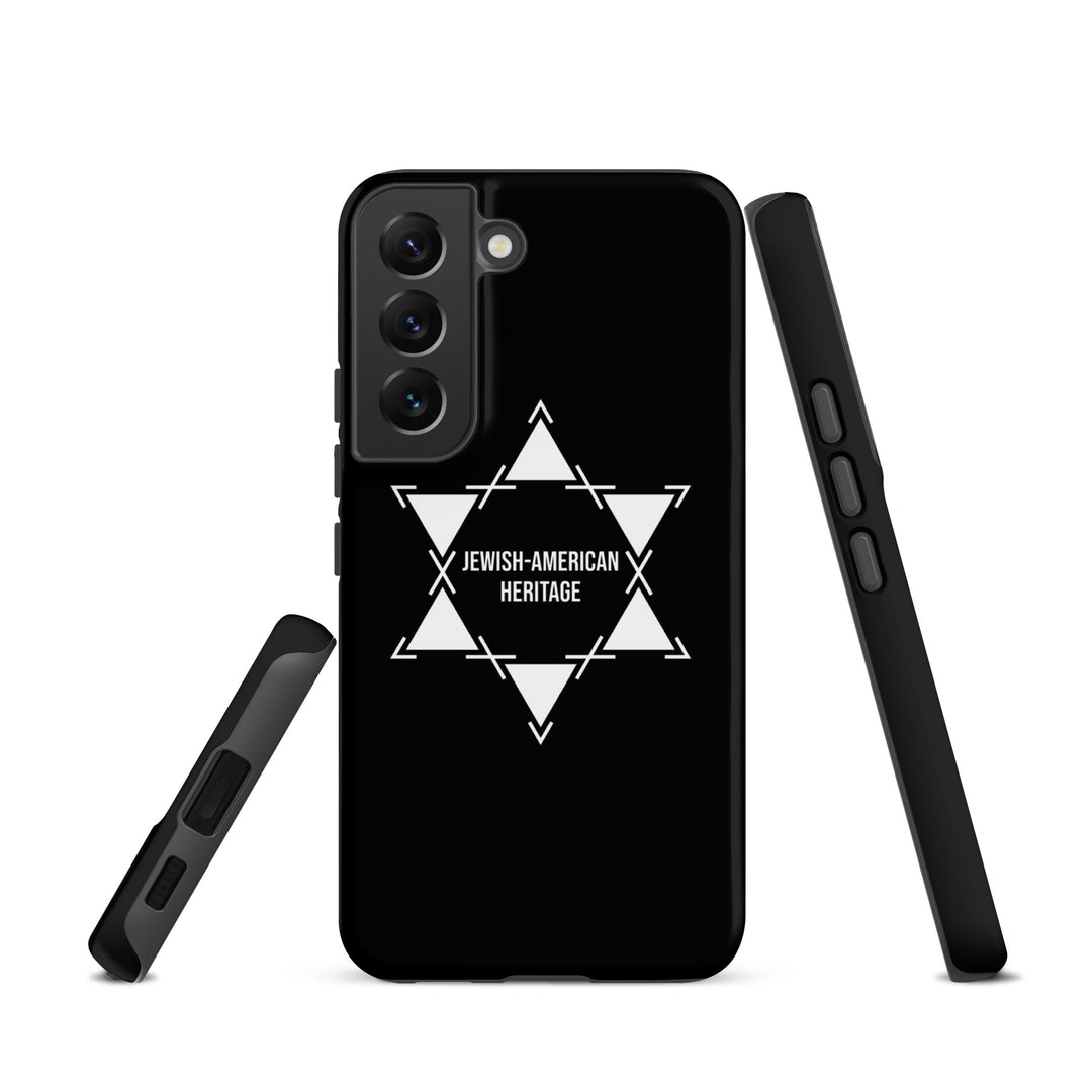 Jewish American Heritage Jewish pride tough case for samsung® in Matte - front view