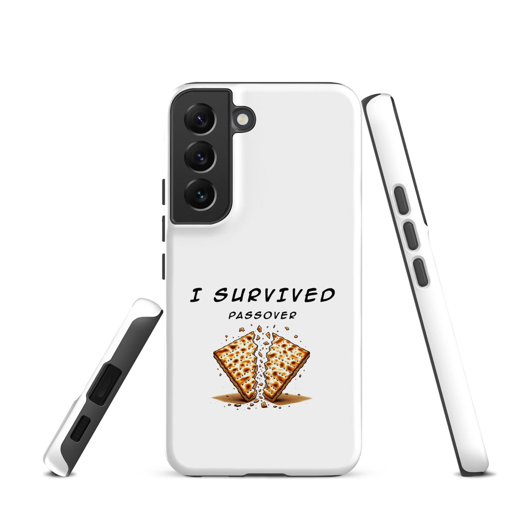 Passover Jewish pride tough phone case for Samsung Galaxy S22, matte finish - front view