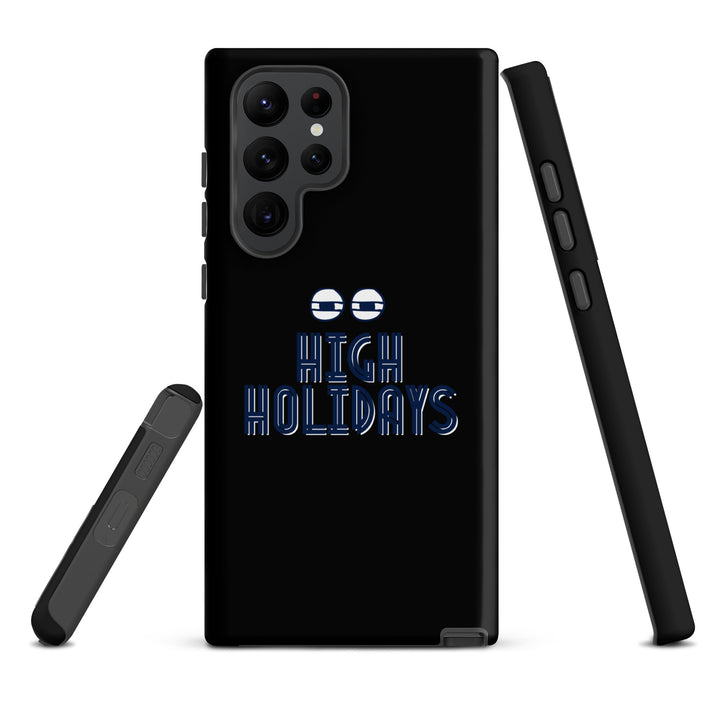 High Holidays Jewish pride tough phone case for Samsung Galaxy S22 Ultra, matte finish - front view