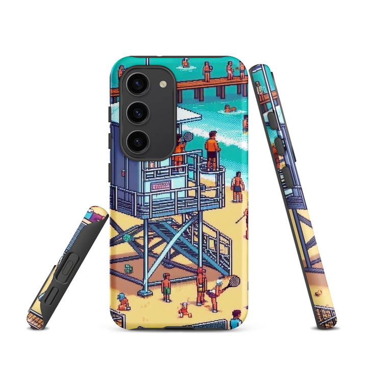 Tough Case for Samsung® | TLV Frishman Beach 16 Bit