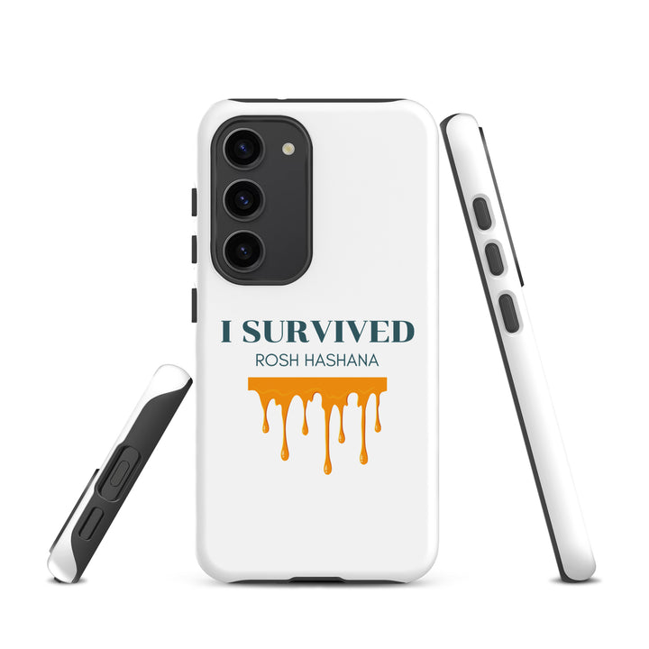 I Survived Rosh HaShana Jewish pride tough case for samsung® in Matte - front view