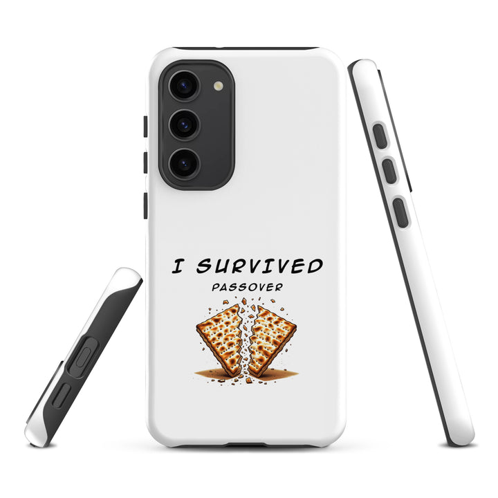 Passover Jewish pride tough phone case for Samsung Galaxy S23 Plus, matte finish - front view