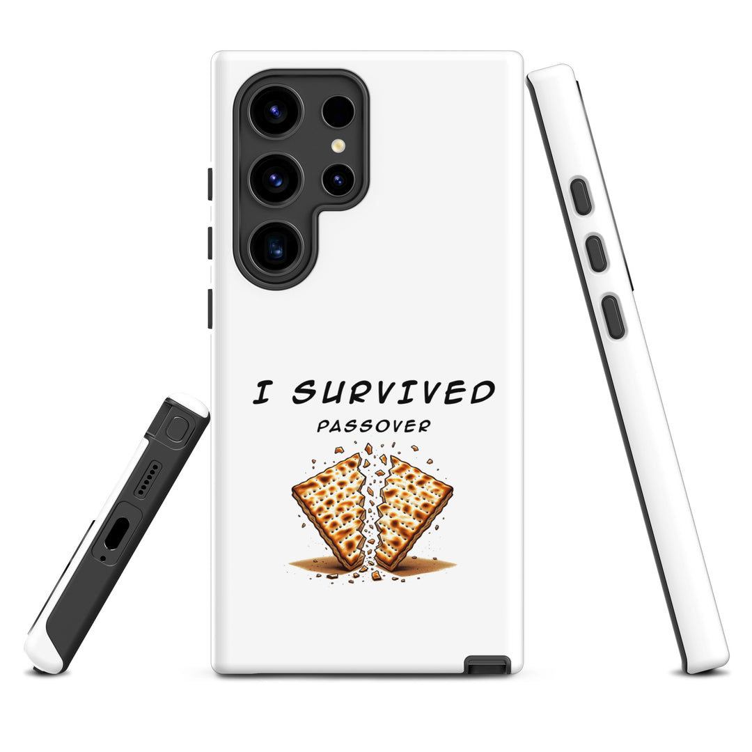 Passover Jewish pride tough phone case for Samsung Galaxy S24 Ultra, matte finish - front view