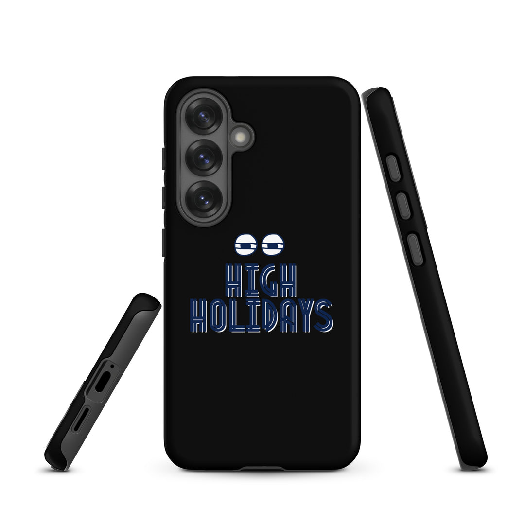 High Holidays Jewish pride tough phone case for Samsung Galaxy S25, matte finish - front view