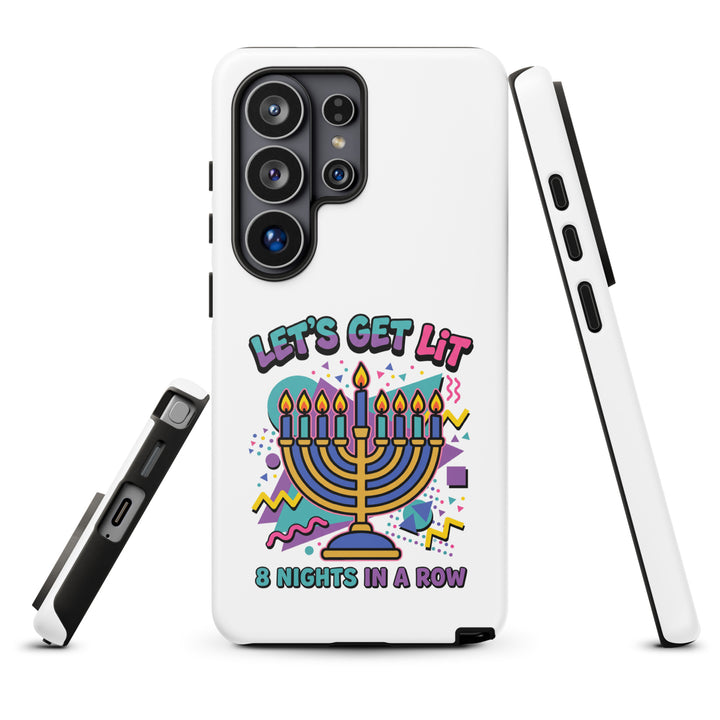 Lets Get Lit 90s Jewish pride tough phone case for Samsung Galaxy S26 Ultra, matte finish - front view