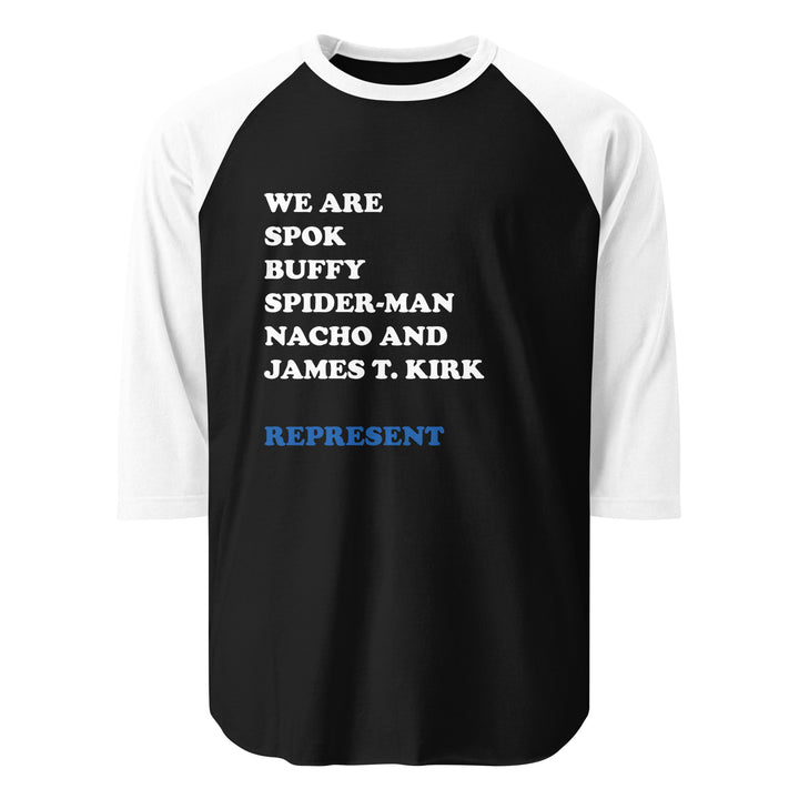 3/4 sleeve raglan shirt | We are Iconic Roles 2