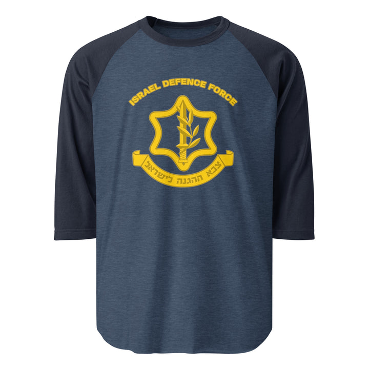 3/4 sleeve raglan shirt | IDF Israel Defense Forces