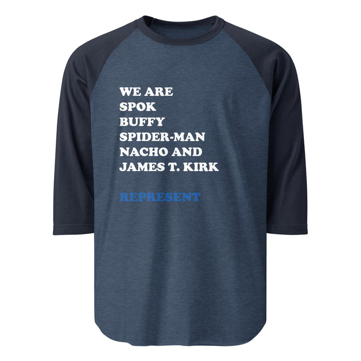3/4 sleeve raglan shirt | We are Iconic Roles 2