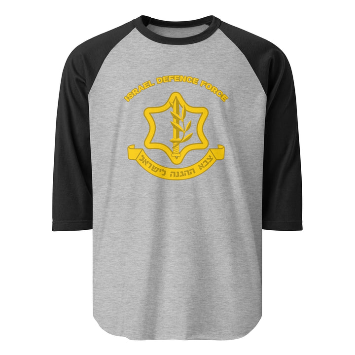3/4 sleeve raglan shirt | IDF Israel Defense Forces