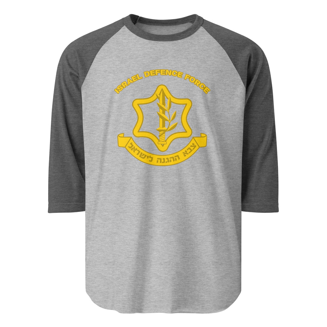 3/4 sleeve raglan shirt | IDF Israel Defense Forces
