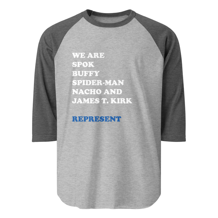 3/4 sleeve raglan shirt | We are Iconic Roles 2