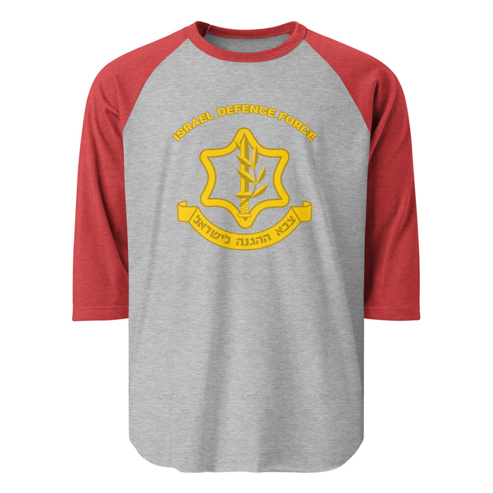 3/4 sleeve raglan shirt | IDF Israel Defense Forces