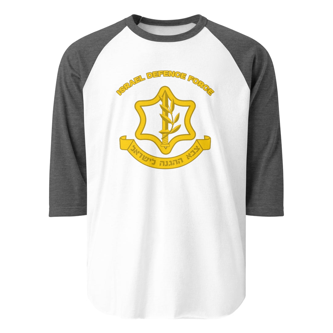 3/4 sleeve raglan shirt | IDF Israel Defense Forces