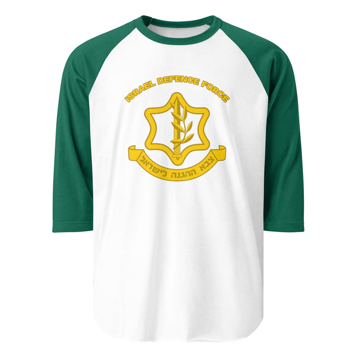 3/4 sleeve raglan shirt | IDF Israel Defense Forces