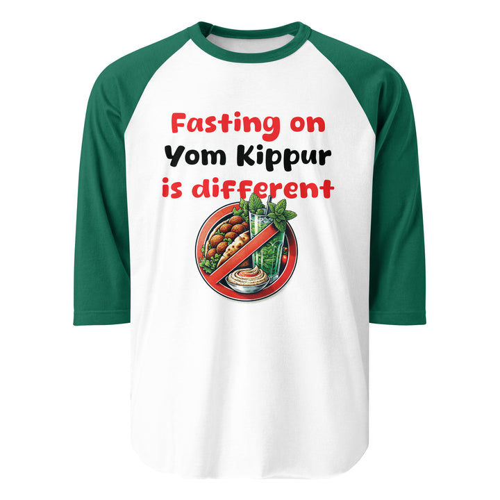 3/4 sleeve raglan shirt | Yom Kippur