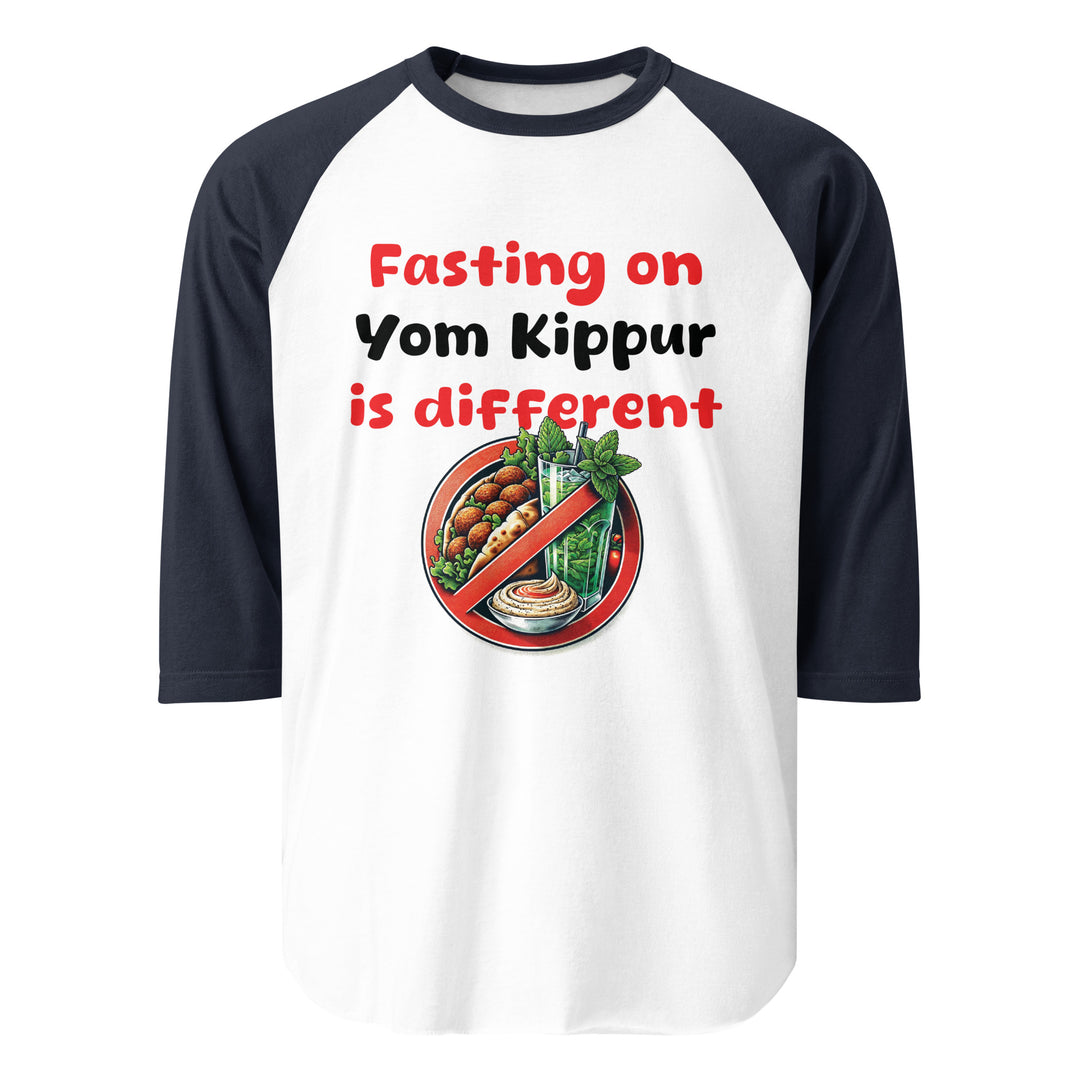 3/4 sleeve raglan shirt | Yom Kippur