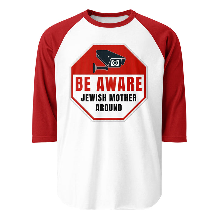 3/4 sleeve raglan shirt | Be aware jewish mother