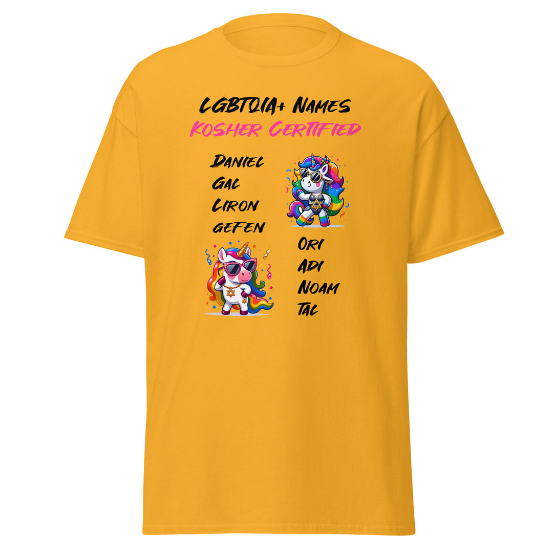 Classic Tee | Kosher Certified Names