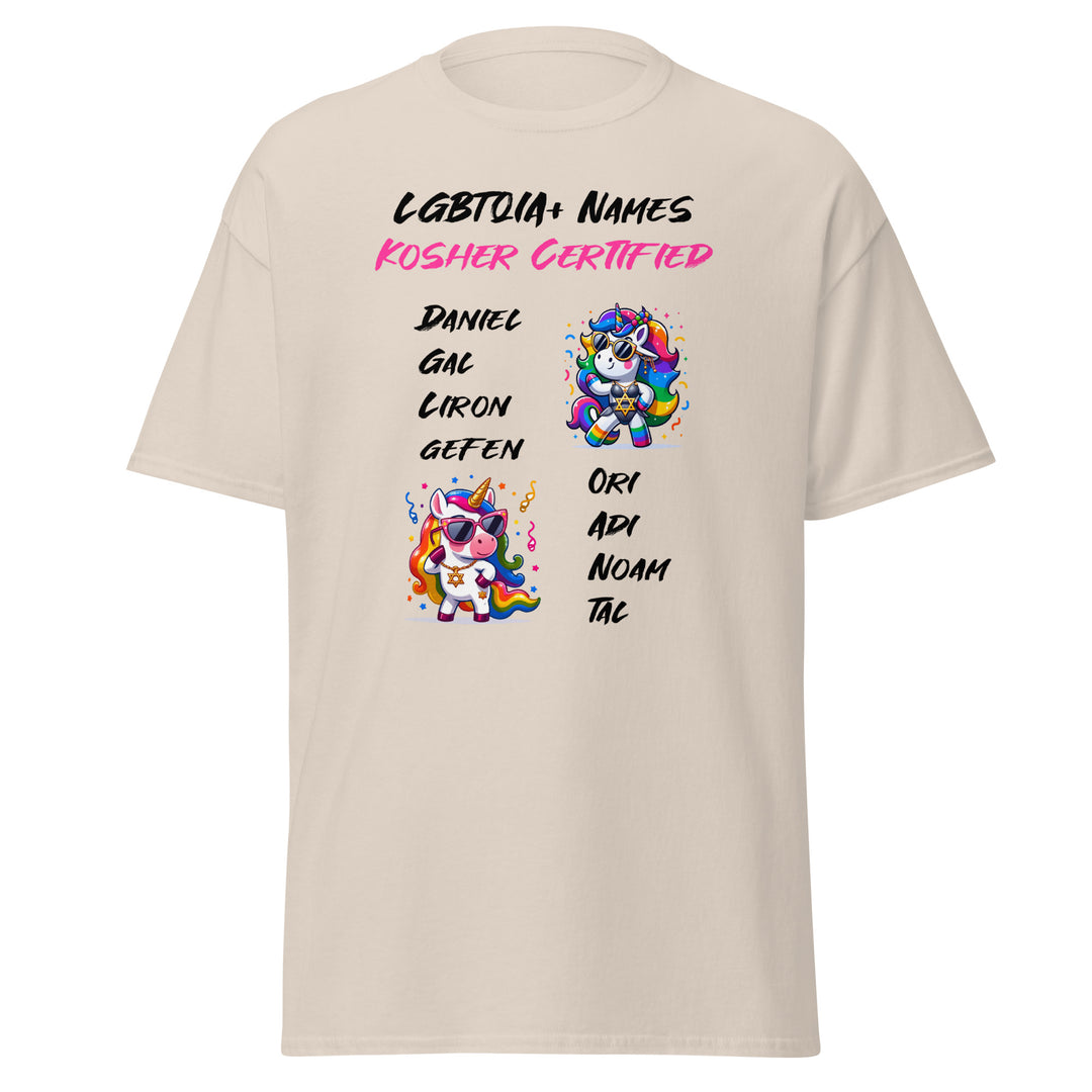 Classic Tee | Kosher Certified Names