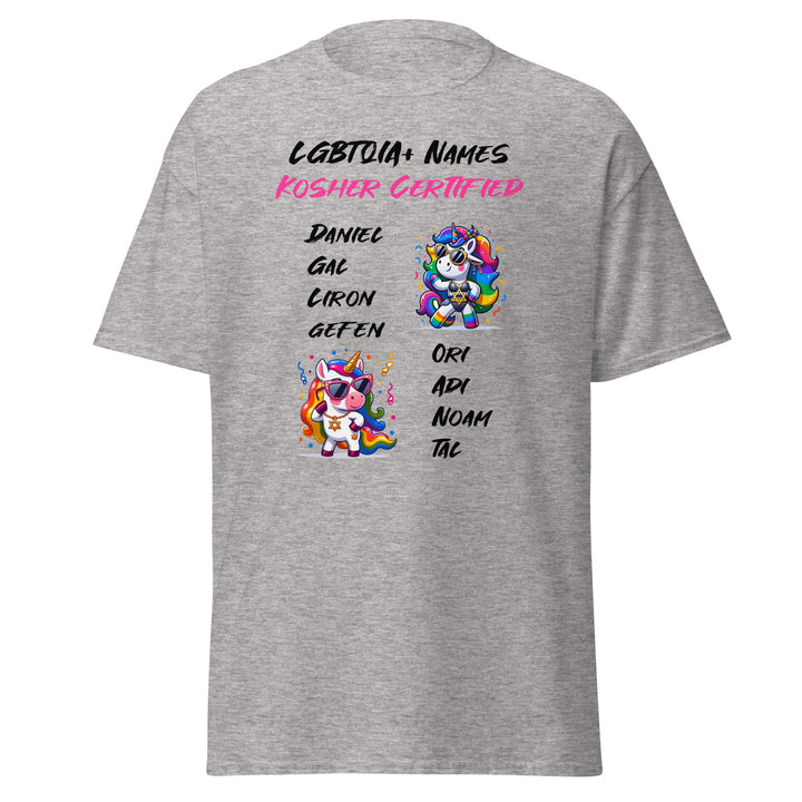Classic Tee | Kosher Certified Names
