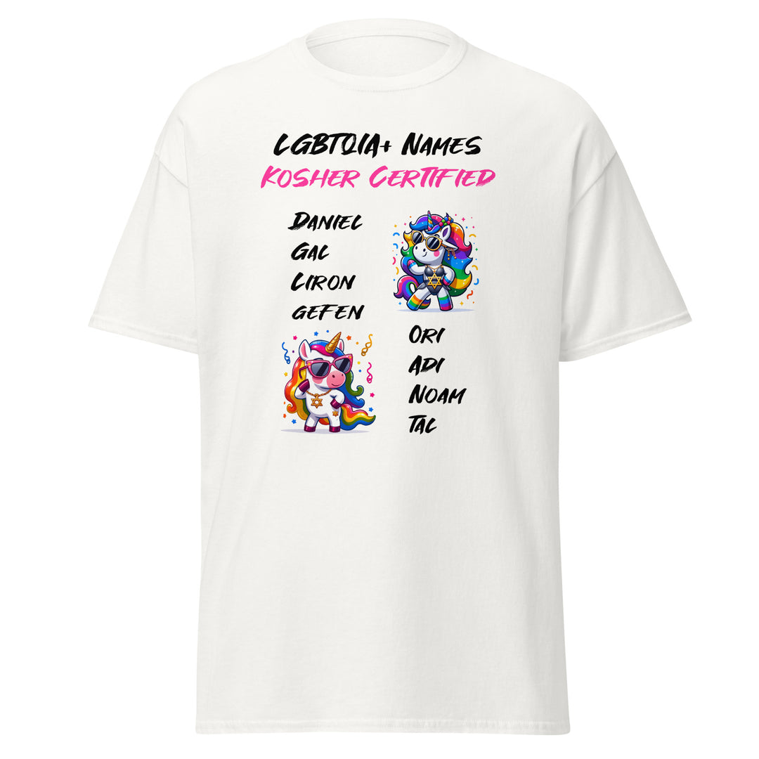Classic Tee | Kosher Certified Names