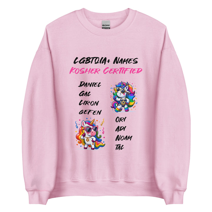 Sweatshirt | Kosher Certified Names