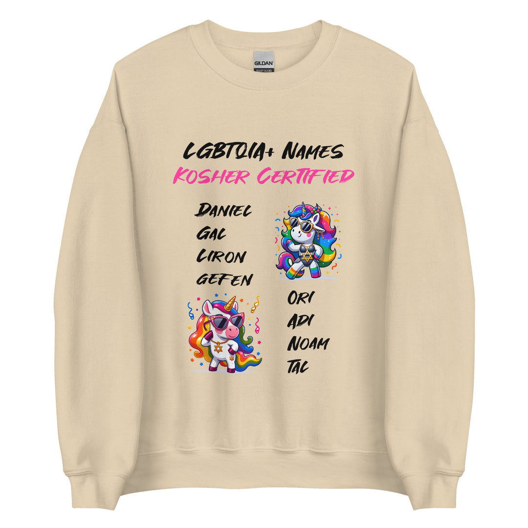 Sweatshirt | Kosher Certified Names