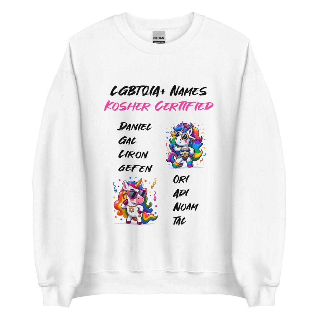 Sweatshirt | Kosher Certified Names