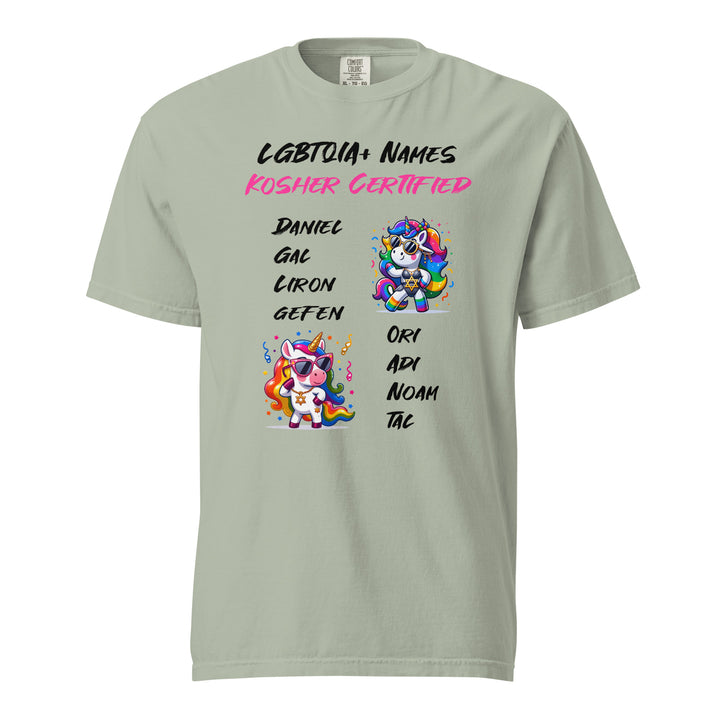 Garment Dyed Heavyweight T-Shirt | Kosher Certified Names