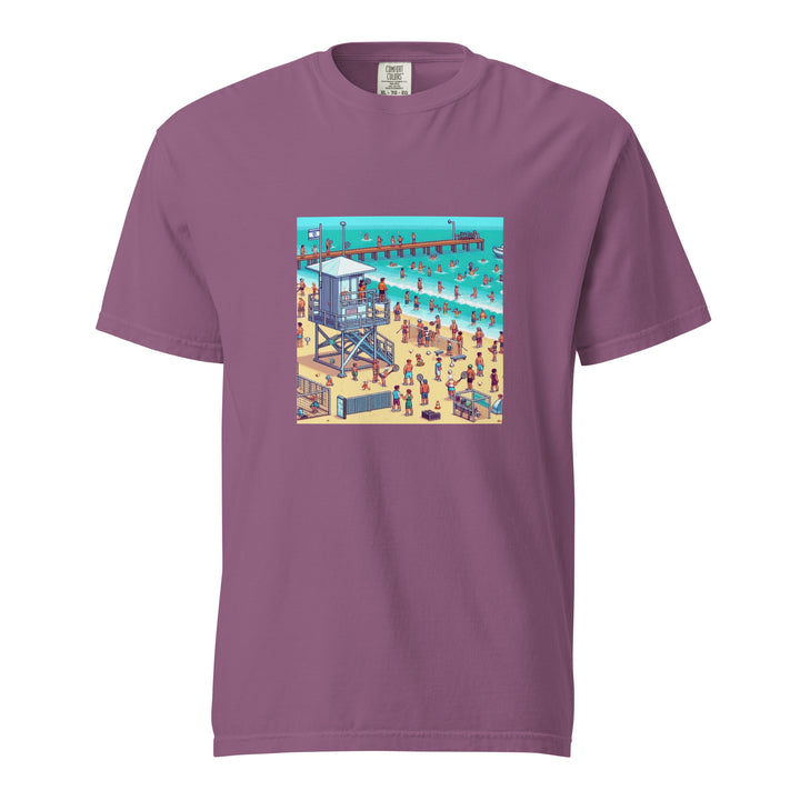 Garment Dyed Heavyweight T-Shirt | TLV Frishman Beach 16 Bit