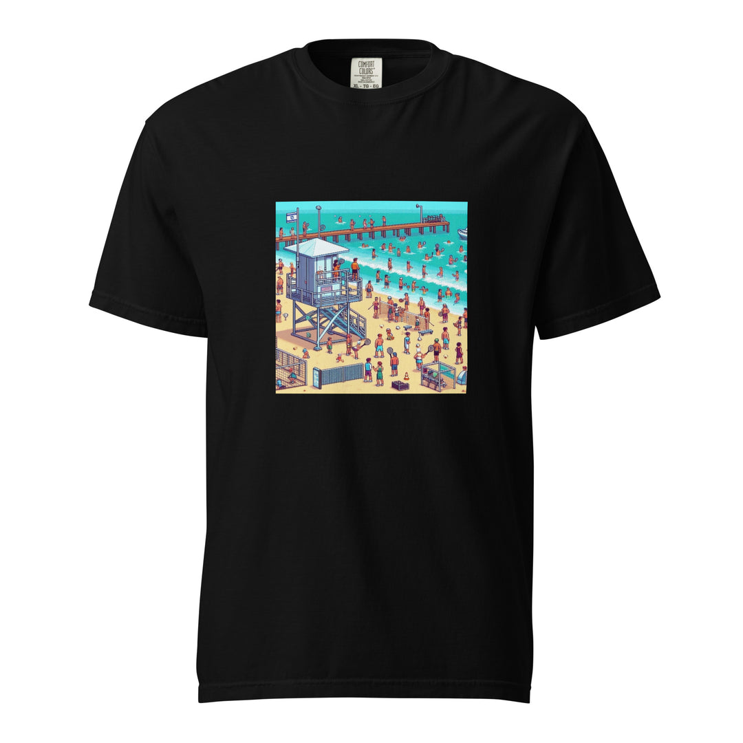 Garment Dyed Heavyweight T-Shirt | TLV Frishman Beach 16 Bit