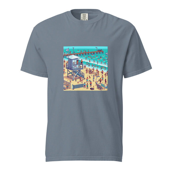 Garment Dyed Heavyweight T-Shirt | TLV Frishman Beach 16 Bit