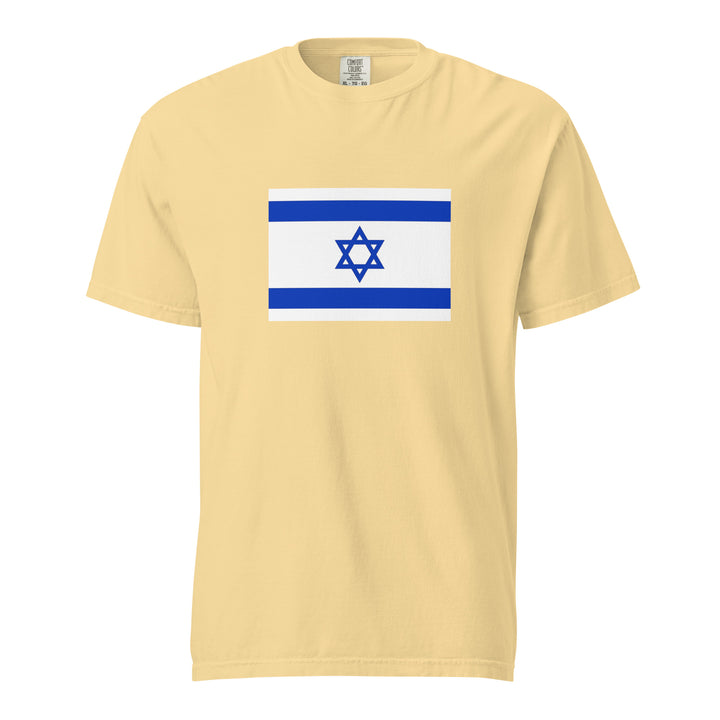 Garment Dyed Heavyweight T-Shirt | Israel Flag