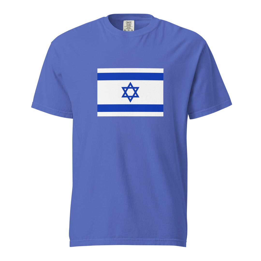 Garment Dyed Heavyweight T-Shirt | Israel Flag