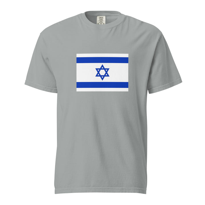 Garment Dyed Heavyweight T-Shirt | Israel Flag