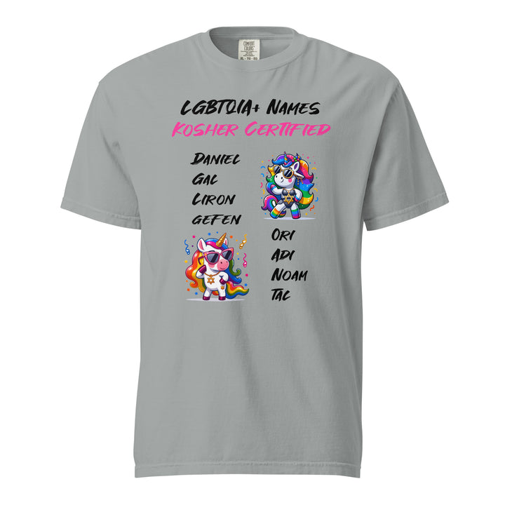 Garment Dyed Heavyweight T-Shirt | Kosher Certified Names