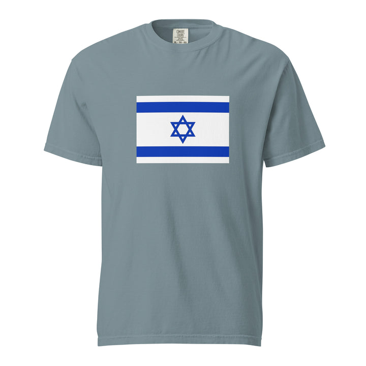 Garment Dyed Heavyweight T-Shirt | Israel Flag