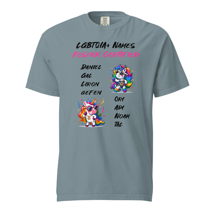 Garment Dyed Heavyweight T-Shirt | Kosher Certified Names