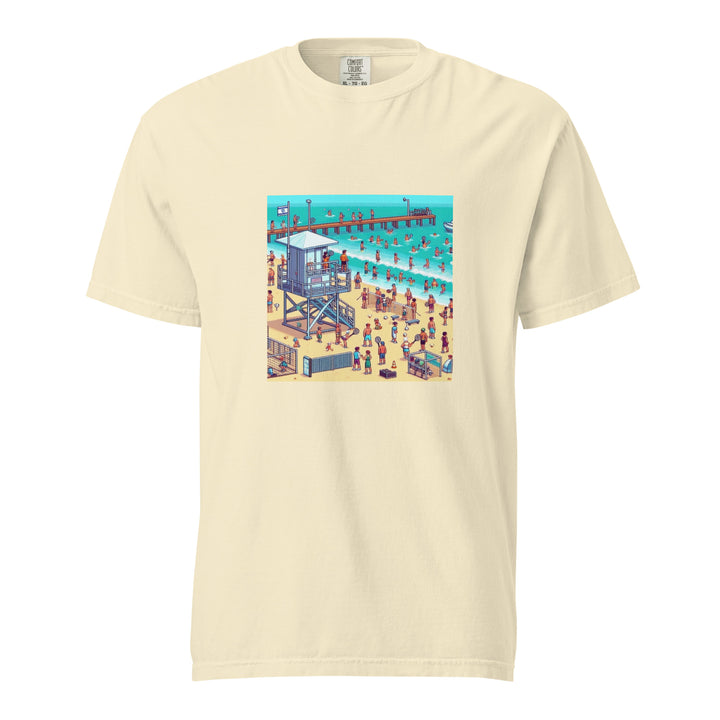 Garment Dyed Heavyweight T-Shirt | TLV Frishman Beach 16 Bit
