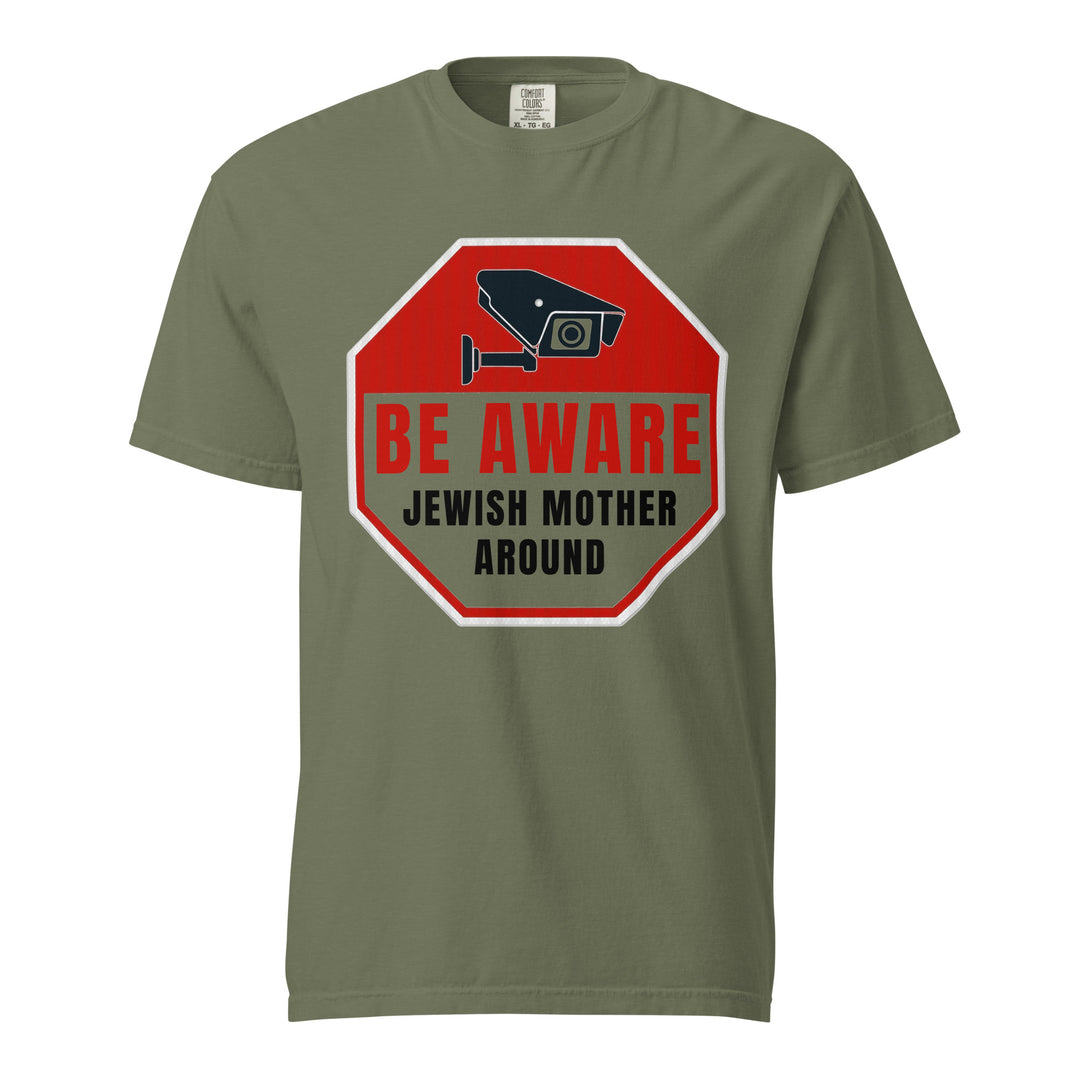 Garment Dyed Heavyweight T-Shirt | Be Aware Jewish Mother