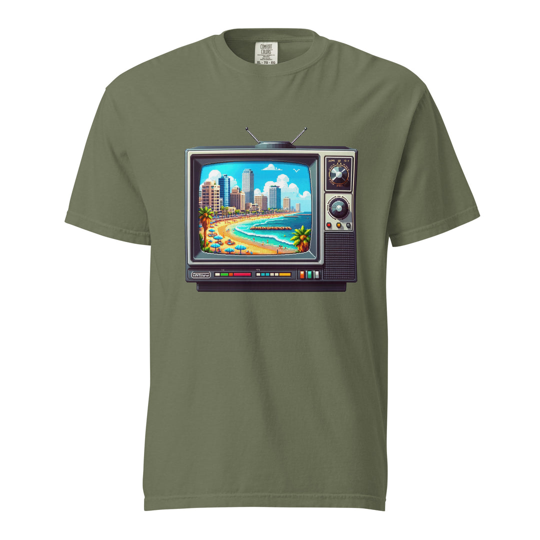Garment Dyed Heavyweight T-Shirt | 16Bit Tel Aviv Beach