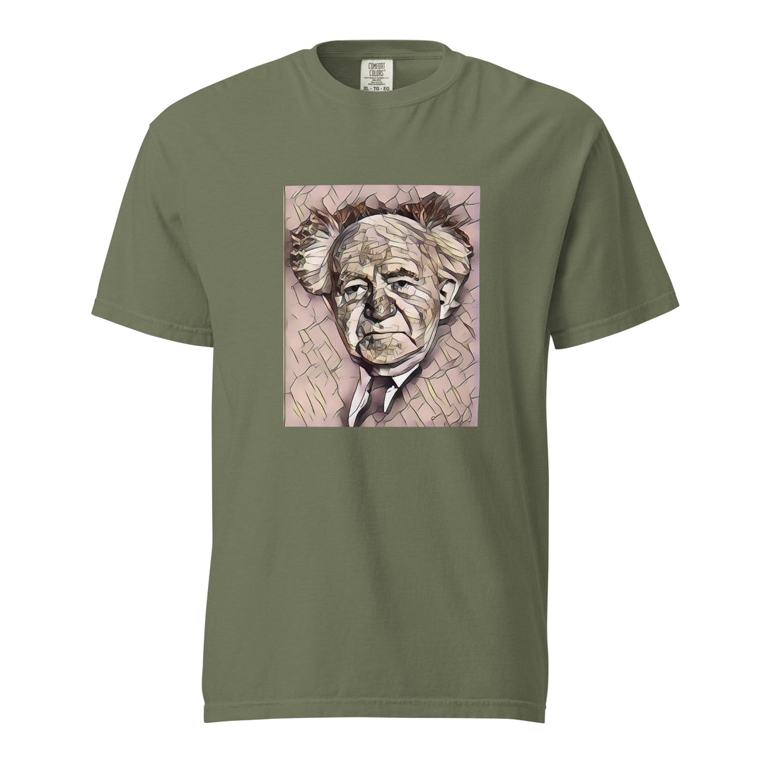 Garment Dyed Heavyweight T-Shirt | David Ben Gurion